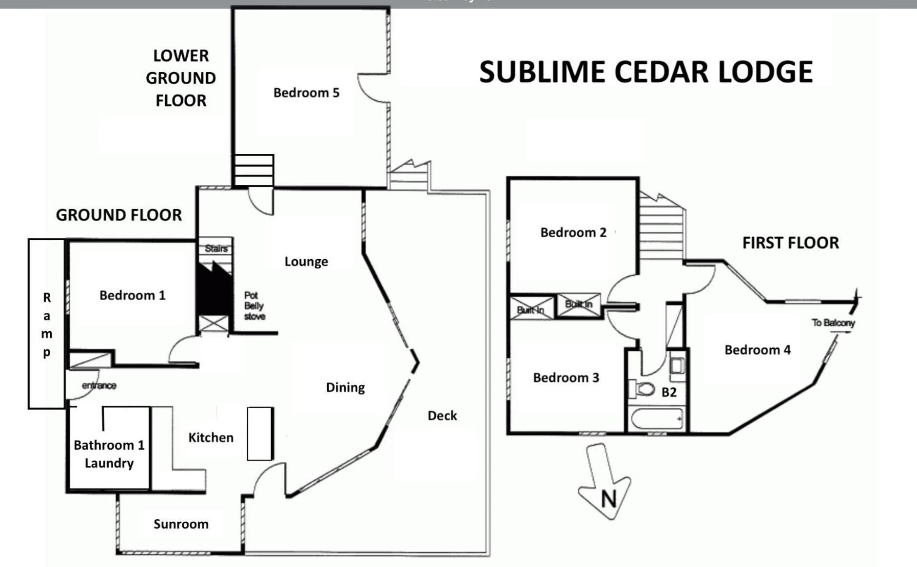 Sublime Cedar Lodge Leura Exterior photo